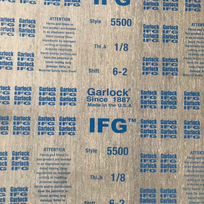 

GASKET GARLOCK IFG 5500 0,8MM(150CMX150CM)