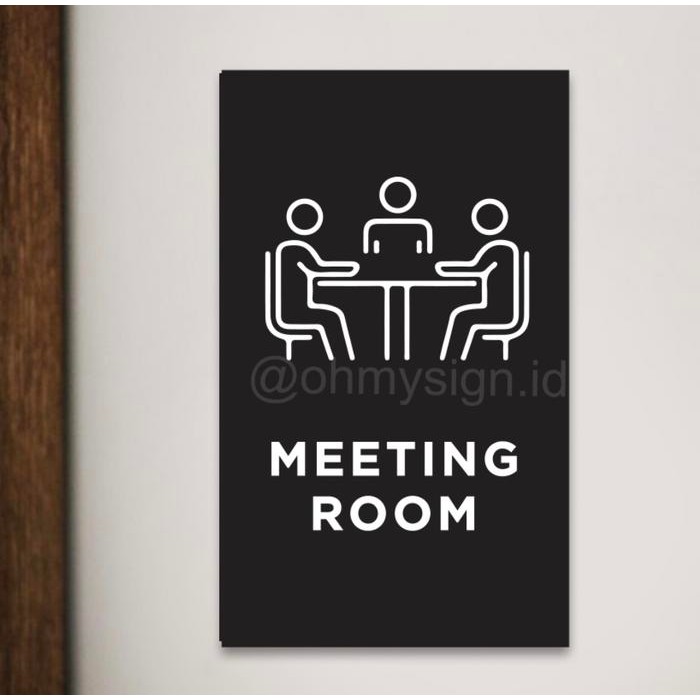 

SIGN AKRILIK MEETING ROOM ACRYLIC SIGNAGE RUANG MEETING PRINTED