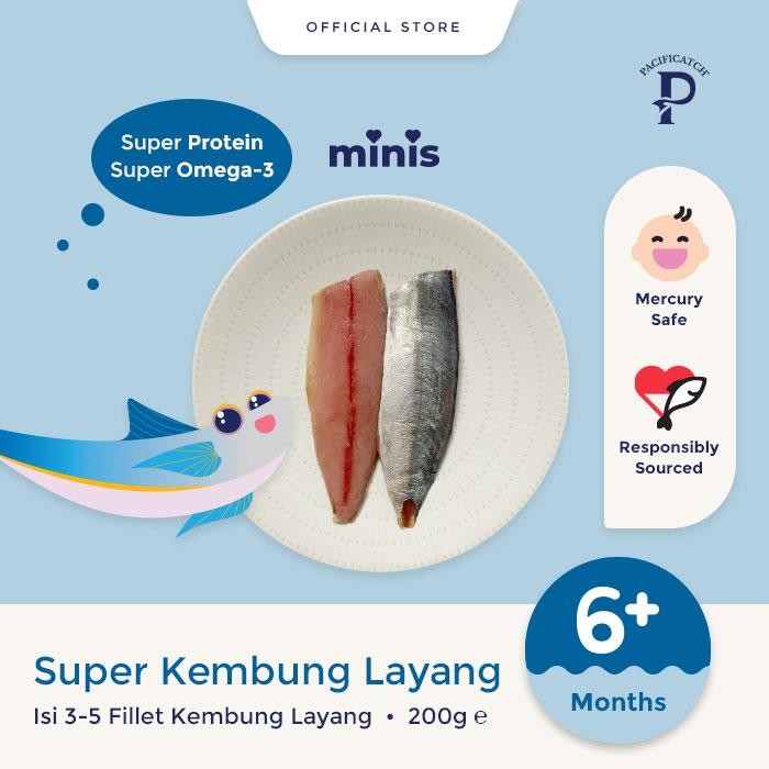 

Pacificatch minis Super Kembung Layang Fillet mpasi bayi