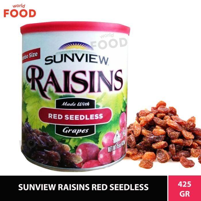 

Pilihan- Sunview Raisin Red Seedless 15Oz