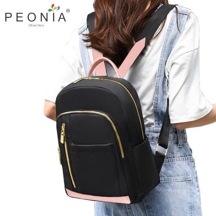 Fosil - Peonia Pna Sassa Water Resistant Ransel Korea Tas Wanita Punggung Kantor Kerja Sekolah