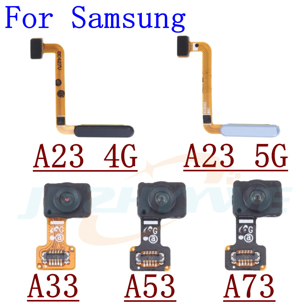 Fingerprint Sensor Scanner For Samsung Galaxy A23 A33 A53 A73 5G Touch ID Connect Home Button Flex C
