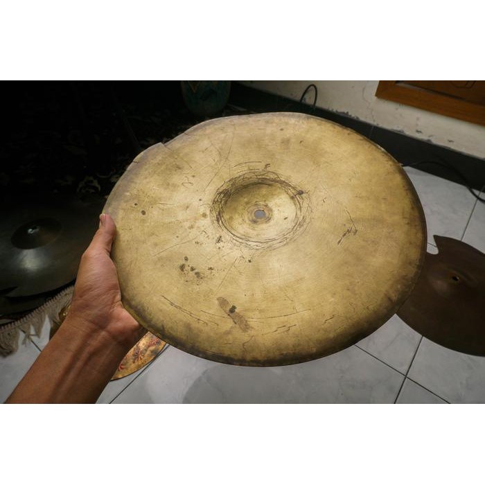 Terlaris Cymbal Crash Drum 14 Bekas, Bukan Sabyan/ Paiste/ Pearl/ Tama/ Sonor