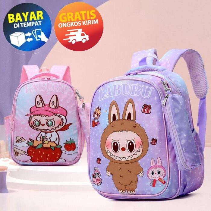 

BK231 - TAS SEKOLAH TAS RANSEL ANAK KARAKTER LABUBU TAS SEKOLAH ANAK TAS ANAK TK TAS RANSEL SEKOLAH