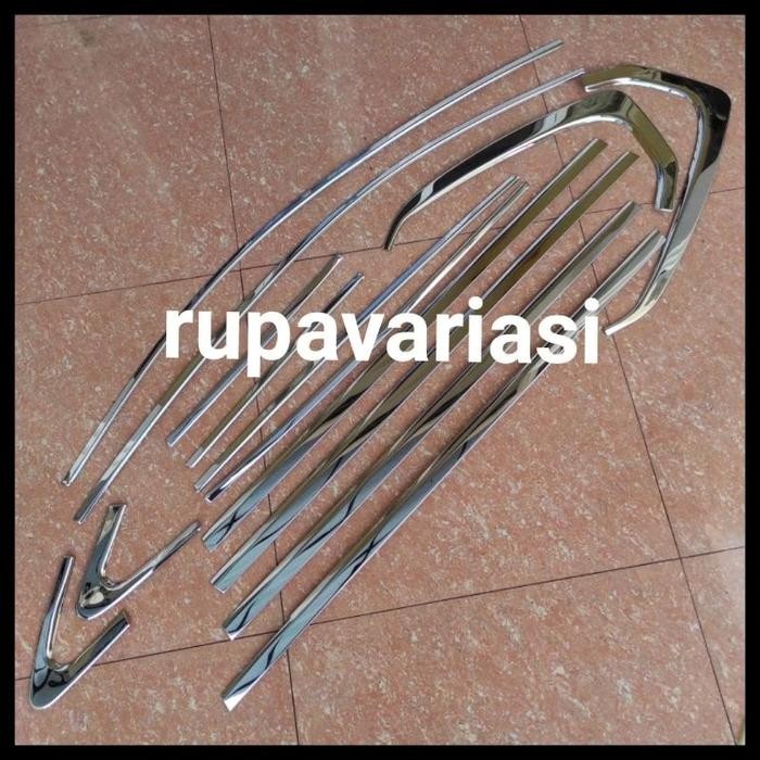 Lis Kaca Samping Pintu Full Keliling All New Avanza - Xenia - Veloz Tahun 2012 2013 2014 2015 2016