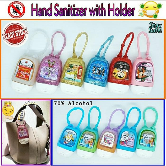 Pilihan- Hand Sanitizer Pockbac / Gantungan Tas Dan Hand Sanitizer Pockbac