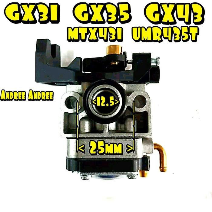 GX-31 GX-35 GX-43 Carburator Assy potong Rumput Honda GX31 GX35 GX43