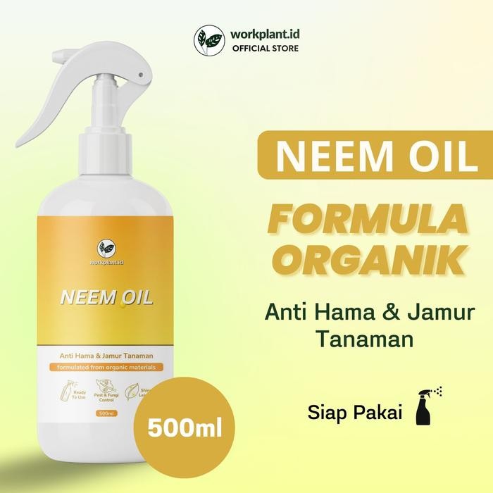 Workplant Neem Oil Pestisida Nabati Alami Minyak Mimba