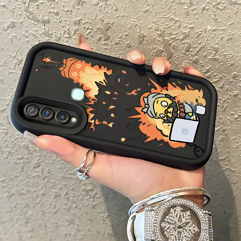 Casing Hp VIVO Y19 VIVO Y5s Case Softcase Kesing Situasi pekerja saat ini pola Casing silikon Cantik