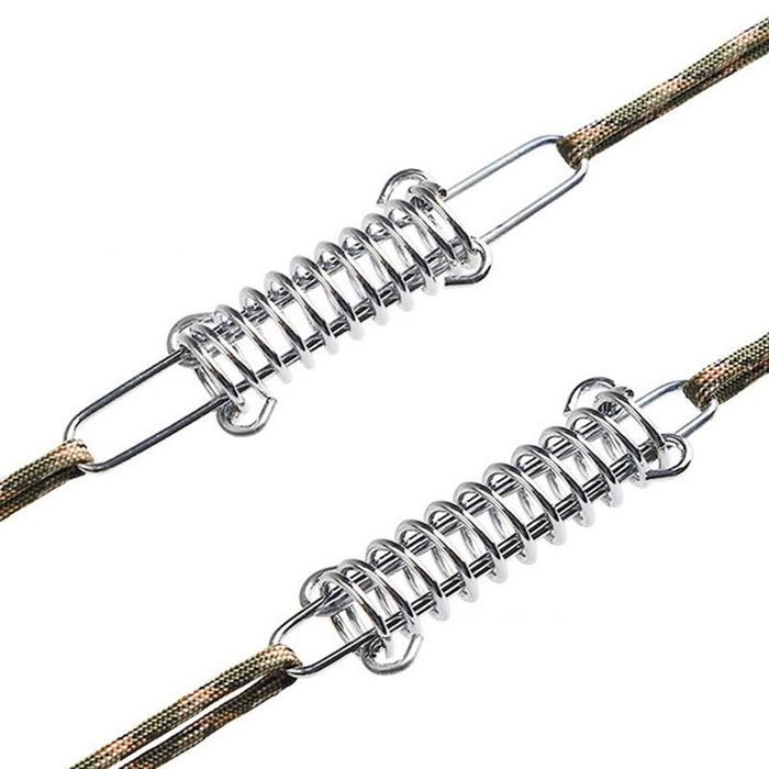 SALE GESPER TALI TENDA STAINLESS TALI ANGIN BUCKLE AKSESORIS TENDA CAMPING TENDA