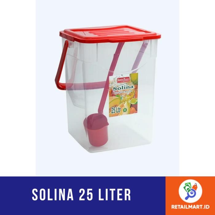 LION STAR: BHD-6 SOLINA DRINK JAR 25 LITER