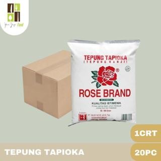 

TERLARIS Rose Brand Tepung Tapioka 1karton Isi 20pcs /500g READY STOCK