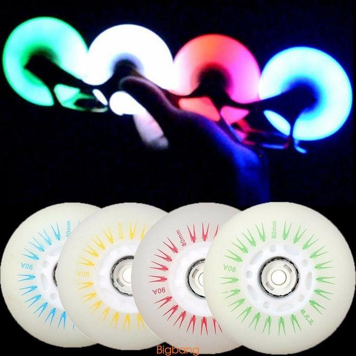 Pilihan- Roda Sepatu Roda Inline Skate Led Non Brand