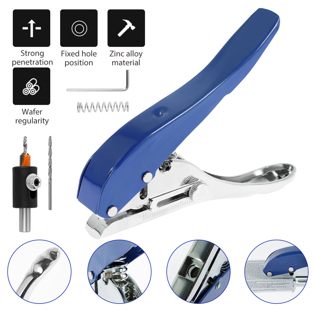 8mm Circle Hole Punch Hole Punch Aperture Round Punch Pliers Credit