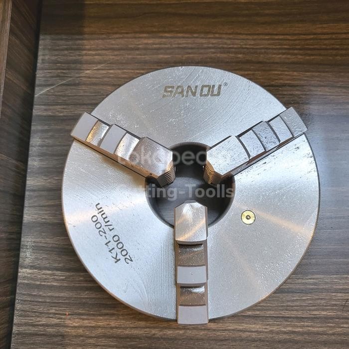 Cuci Gudang Chuck Bubut 8Inchi 3Jaw Clow Bubut 8In Catok Kepala Bubut 8Inchi Chuck