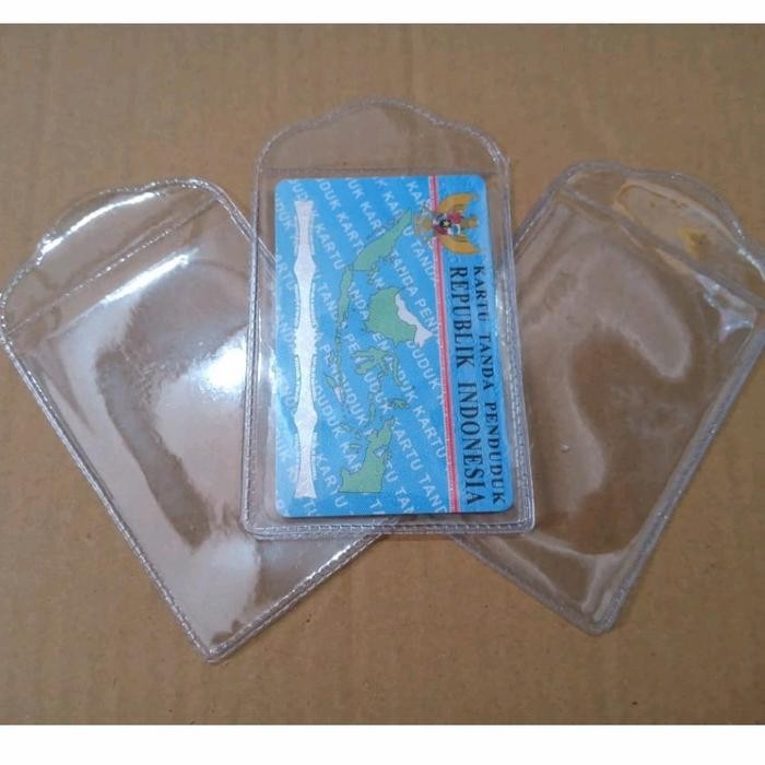 

New 10pcs Wadah Plastik E-money paket Tempat Kartu Nama KTP ATM SIM E-tol