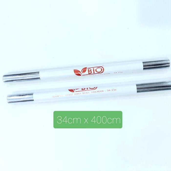 

New SAMPUL BUKU PLASTIK MIKA ROLL 34CM TEBAL