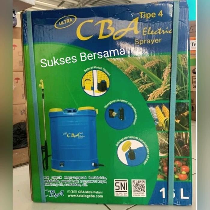 Pilihan- Sprayer Elektrik Cba 16L / Alat Semprot Hama Disinfektan