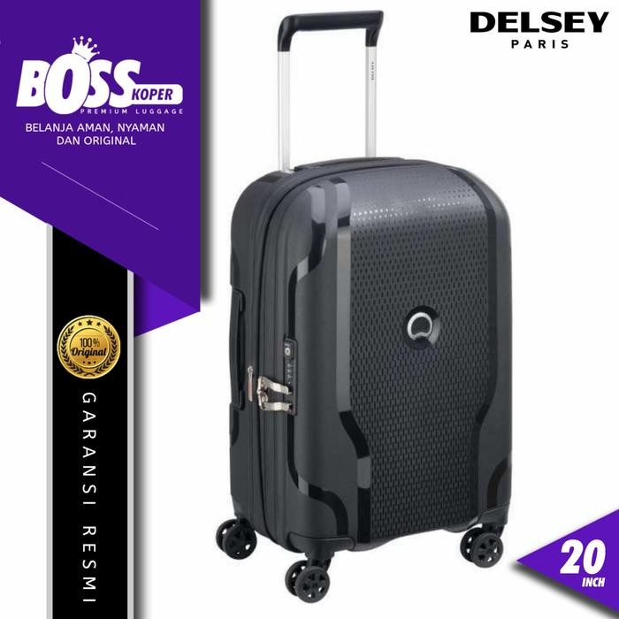 Koper Kabin Delsey Hardcase 20 Inch Ringan/Enteng + Expand Original