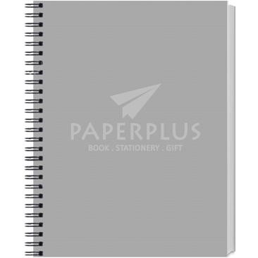 Notebook Double Wire B6 Gray