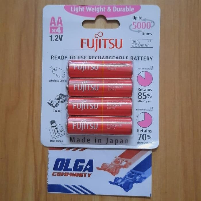 Pilihan- Baterai Tamiya Fujitzu 950 Mah Made In Japan Original