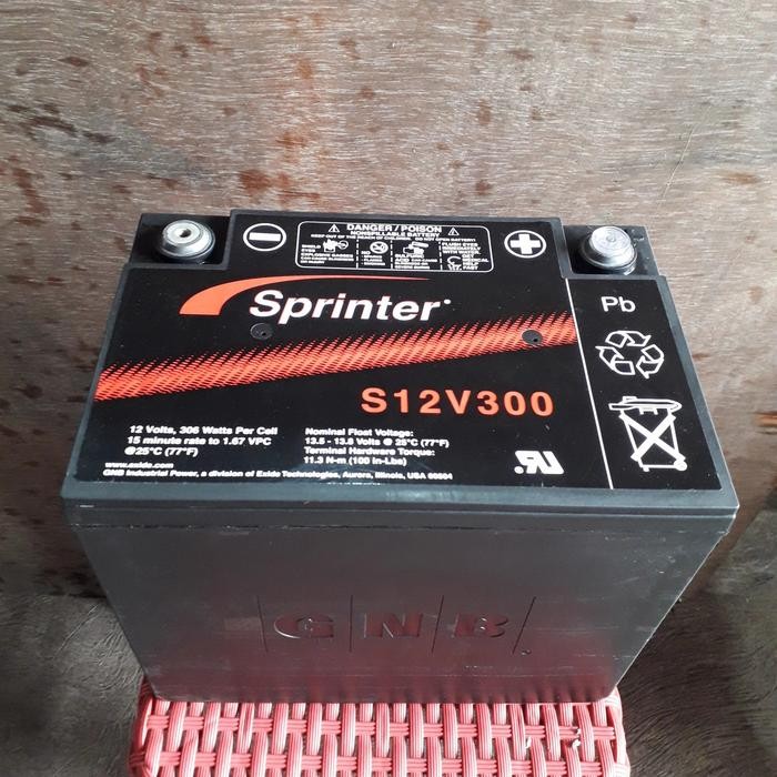 Limited Aki Kering Battery Sprinter Vrla Made In Usa 12V 80Ah Terlariss 