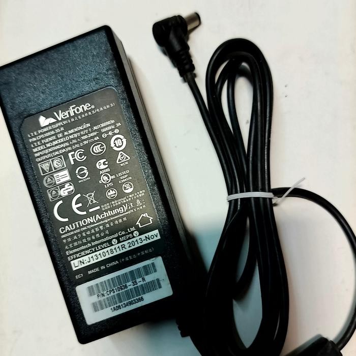 Verifone Adaptor 9 Volt 4A Original Plus Kabel Ac Second