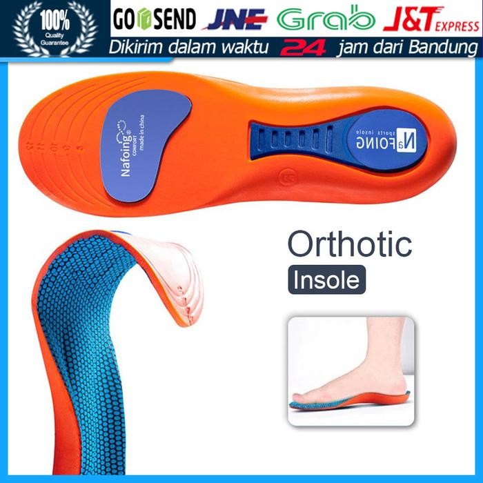 Pilihan- 2Pcs Bantalan Ortopedi Sol Insole Gel Bantalan Penyangga Ortopedi Kaki