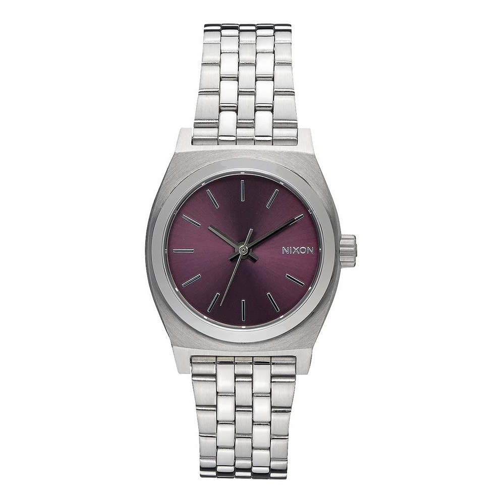 Jam Tangan Wanita Analog Nixon A3992157 Small Time Teller Plum
