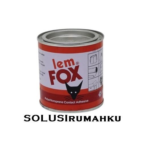LEM FOX 600 GRAM LEM KUNING FOX LEM KAYU LEM KULIT LEM KARET PLASTIK