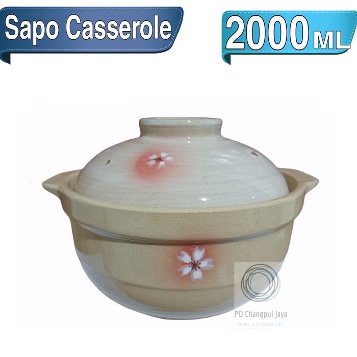 Panci Kerak sapo tahu masak obat Yoshikama mangkok kerak Cina sapo Kitenware Tanah