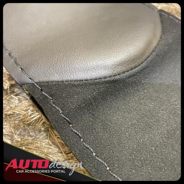 Sarung Stir Mobil Cover Setir Bahan Kulit Asli dan Suede DIY Jahit