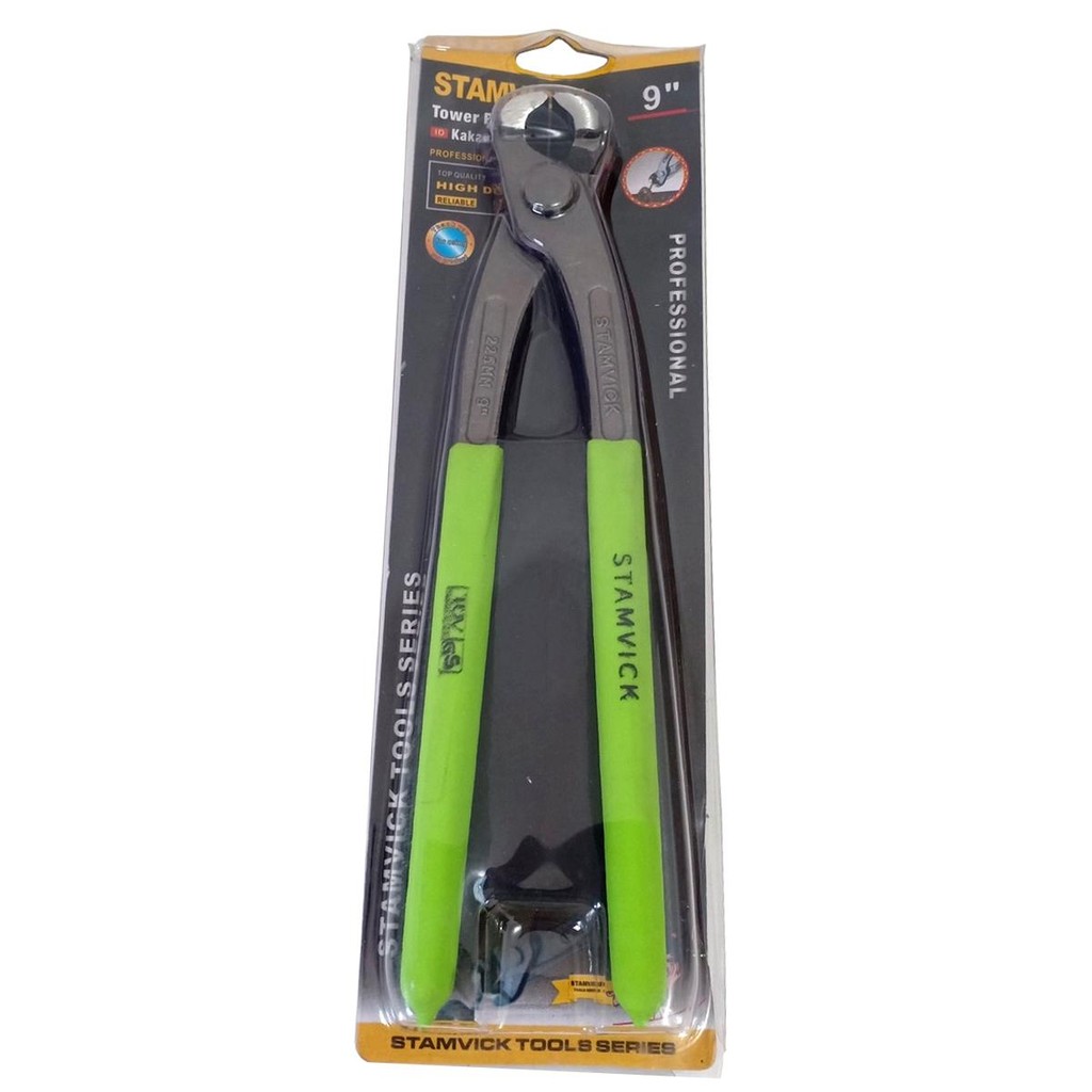 GROSIR TERMURAH Tang Gegep Press 9" Inci Stamvick / Tower Pincer 9 Inch Kakatua Kakak Tua Catut Poto