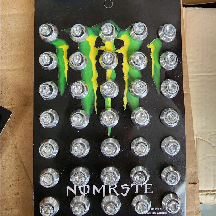 Baut L Baut Variasi + Ring Monel Variasi Universal - Baut Monel