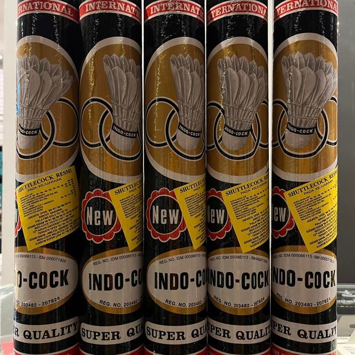 Shuttlecock Indocock hitam