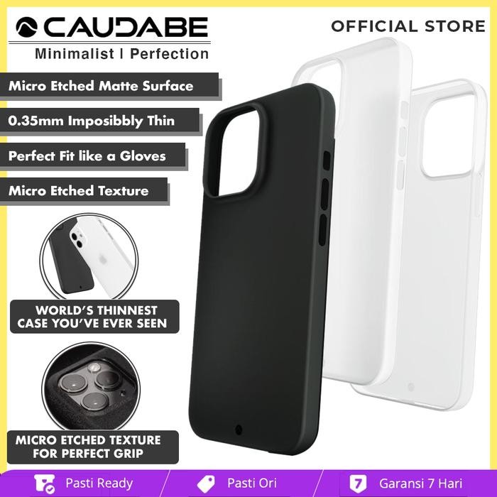 Original Caudabe Veil Xt Case Compatible For 13 Pro Max 13 Mini 13 Pro Casing