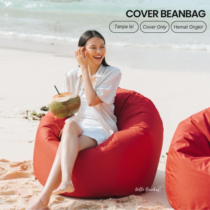 BEAN BAG Ball COVER- BEANBAG Bulat WATEROF Murah - KURSI SANTAI