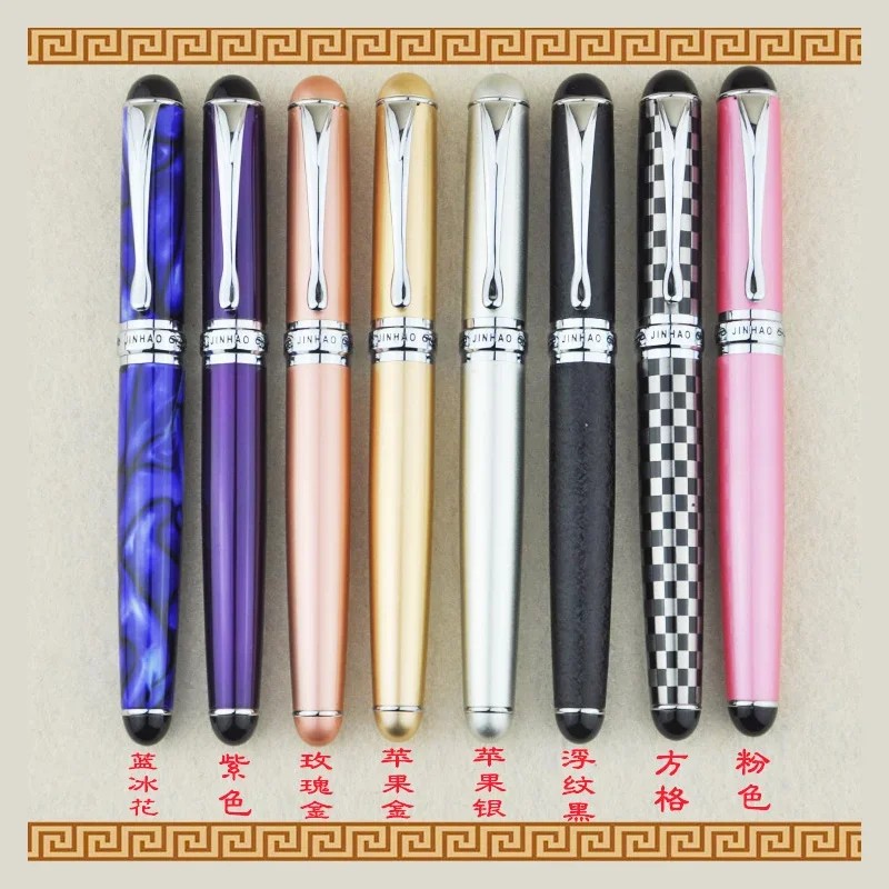 Jinhao X750 High Quality Classic Style Rollerball Pen 0.7mm Metal Steel Ballpoint Pens School