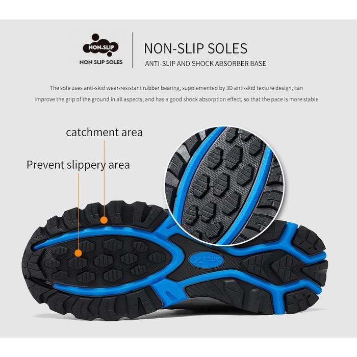 Sepatu Gunung Outdoor Pria Boot SNTA 500 Semi Waterproof Hiking Shoes