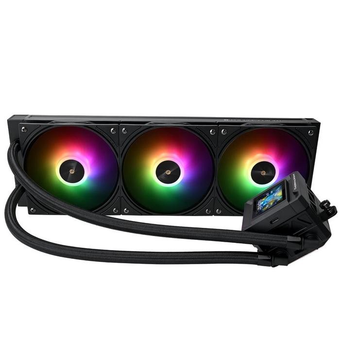 THERMALRIGHT Frozen Warframe 360 SE ARGB BLACK w/ LCD Display CPU AIO Liquid Cooler 360mm