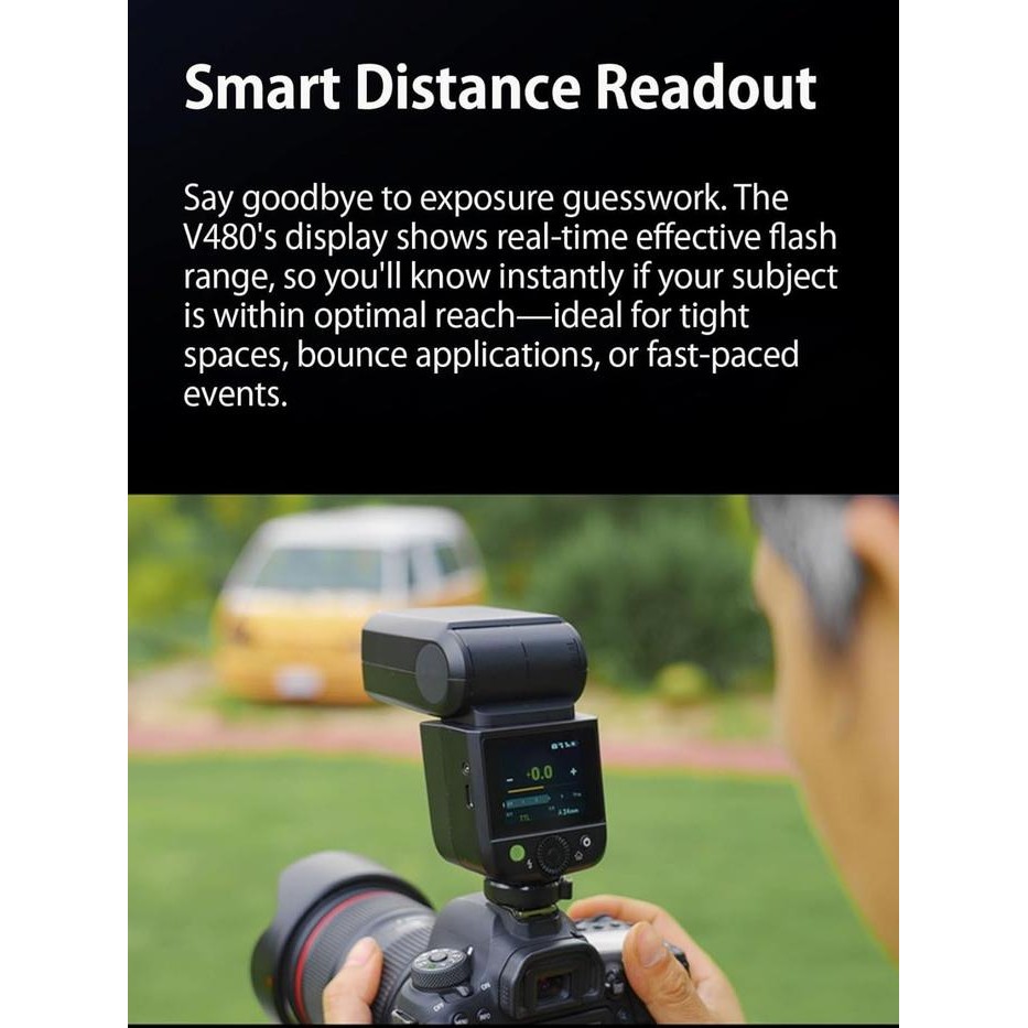 Godox V480 TTL OnCamera Flash Godox V480