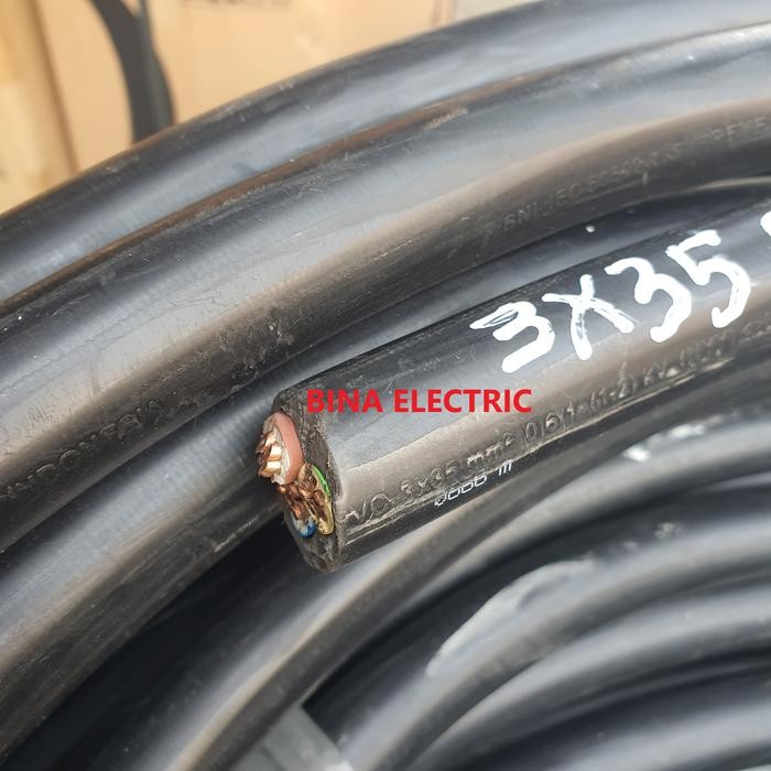 Kabel Listrik Nyy 3X35 3 X 35 3X35Mm 3 X 35 Mm 4 Besar Meteran Eceran