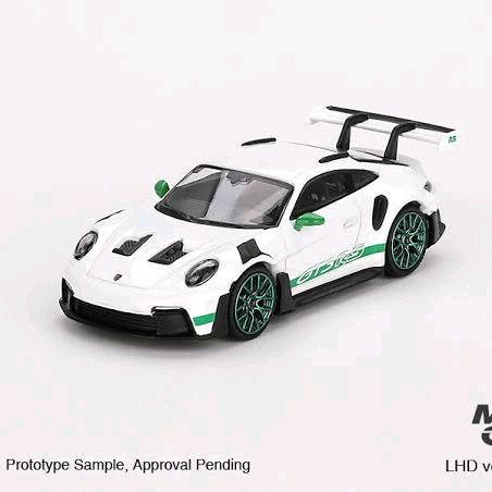 STOK TERBATAS !!!! MINI GT 827 PORSCHE 911 GT3RS TRIBUTE TO CARRERA RS PACKAGE - WHITE TERJANGKAU