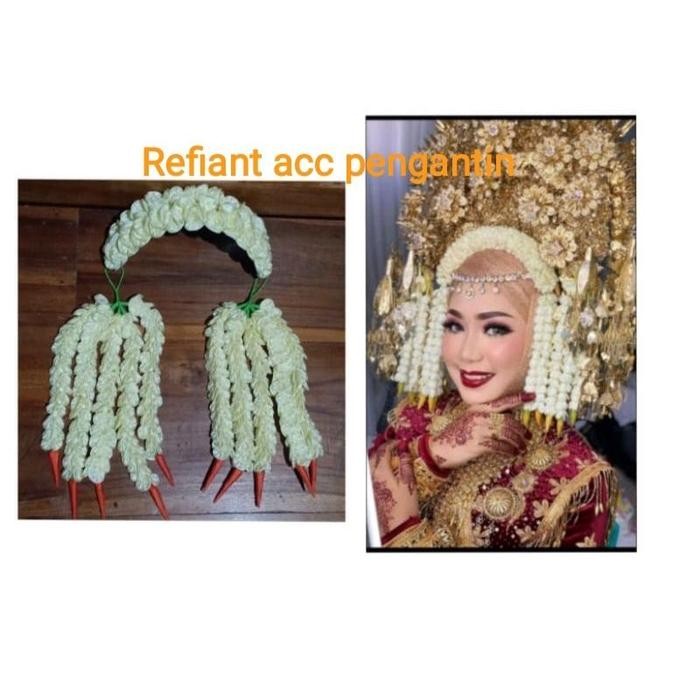 ORIGINAL MELATI AMINANG MELATI PENGANTIN MINANG MELATI SUNTING READY STOCK