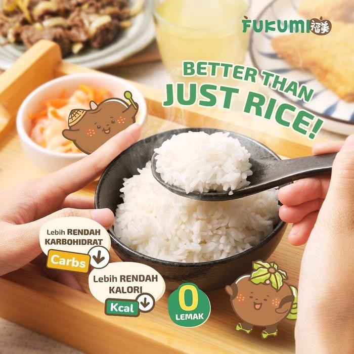 Cepatsampai- Fukumi Beras Porang 280Gr Nasi Rice