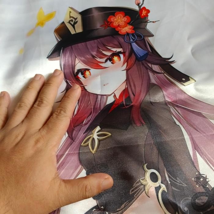 Sarung Bantal Peluk Dakimakura Game Genshin Impact Hu tao Hutao