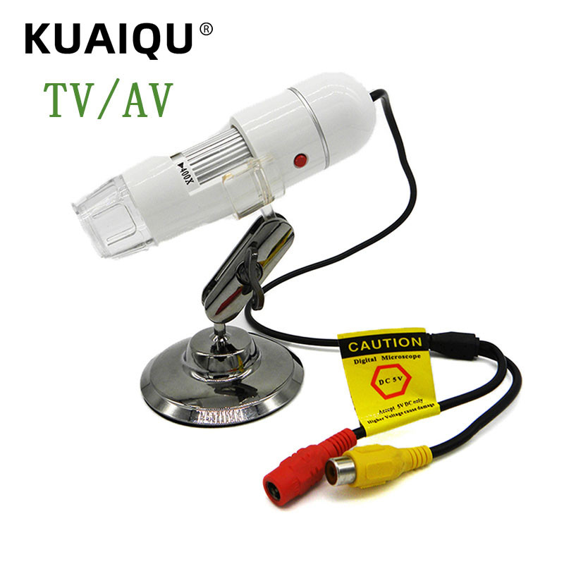 For Mobile Phone PC Repair Base Professional Microscopes Coms Sensor 400x TV/AV USB Interface Digita