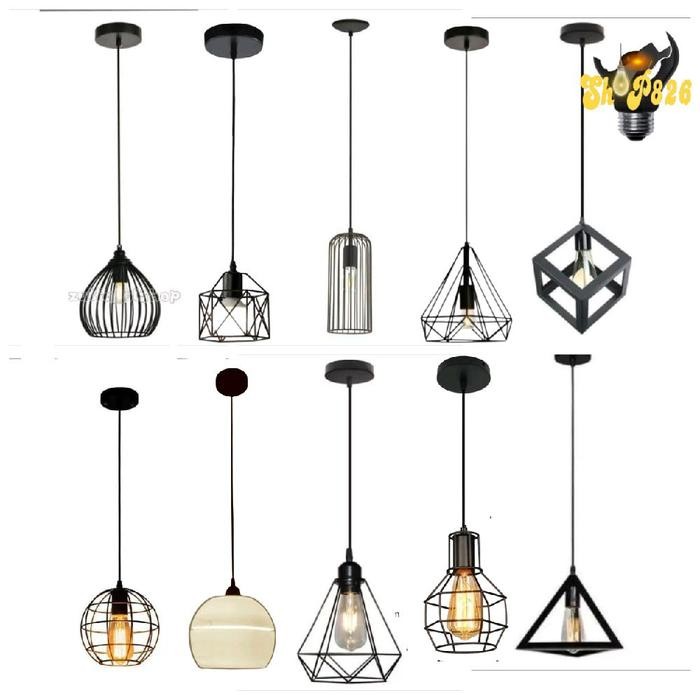 dfue- Lampu Gantung Cafe Elegan Untuk Penerangan Outdoor - Pilihan Tepat Untuk Tampilan