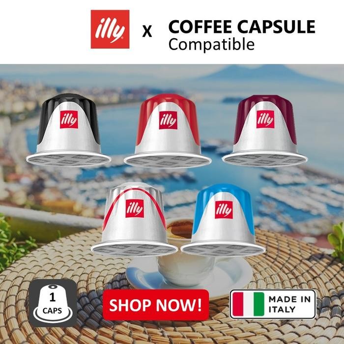 PROMO  Nespresso Capsule Illy Stainless (1 Capsule)