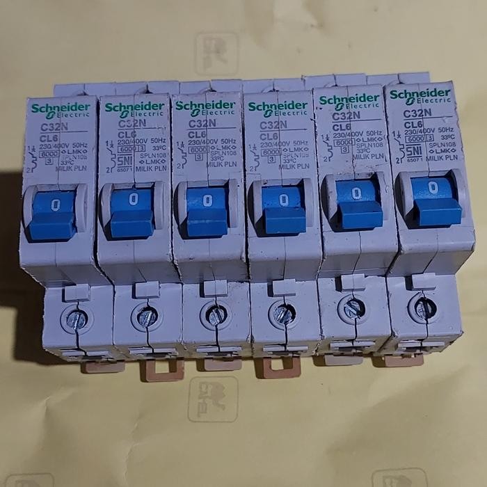 BERKUALITAS!! mcb pln original CL6a shneider ori
